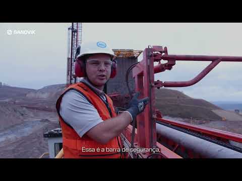 Perfuratriz Rotativa Sandvik DR412i  - Walkaround | Portuguese