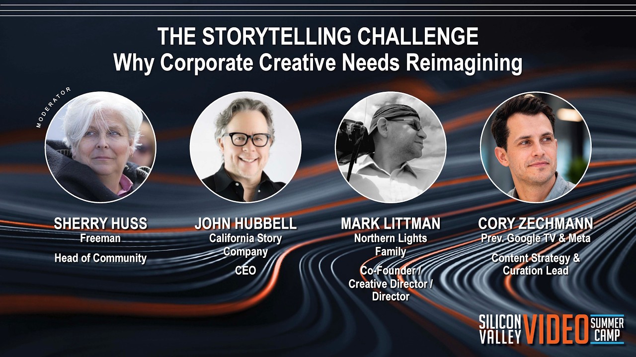 The Storytelling Challenge:  Why Corporate Creative Needs Reimagining