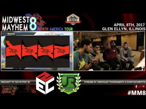 Midwest Mayhem 8 Doubles  WINNERS ROUND 2 - Colinies + Agent vs Santi + CrashGear