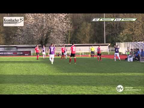 Krombacher Pokal Baden, Halbfinale, SpVgg. Neckarelz vs. FC Nöttingen - Zusammenfassung