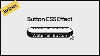 Pure CSS Button Effect in Bricks Builder