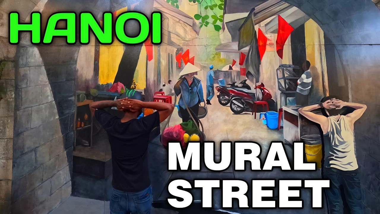 Catch a glimpse of Phung Hung Mural Street Art.