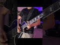 Fade To Black Ending Solo (cover) on a 7 strings guitar