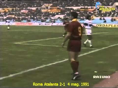 1990 91 31 Roma Atalanta 2 1  4 mag  1991 Catelli