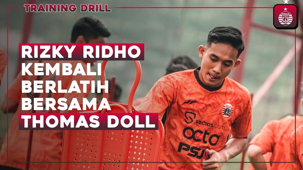 Rizky Ridho Kembali Berlatih Bersama Thomas Doll | Training Drill