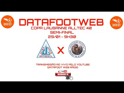 COPA LAUSANNE ALLTEC 40 - GRÊMIO JD. INDEPENDÊNCIA X DRAGÕES ACLIMAÇÃO - SEMI FINAL