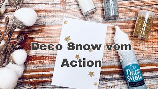 Action • 3D Deco Snow • Ich mache den Test