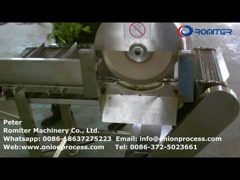 Automatic Spring Onion Root and Leaf Cutting Machine for Sale