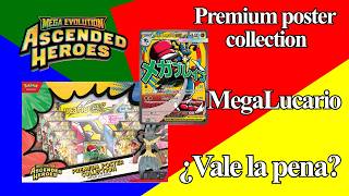 Abriendo la Premium Poster Collection de Mega Lucario - Ascended Heroes!!