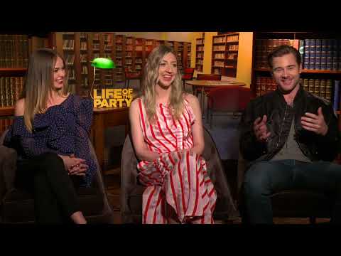 LIFE OF THE PARTY Cast Interviews - Debby Ryan, Heidi Gardner, and Luke Benward