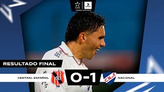 TRIUNFO NECESARIO de #NACIONAL ante #ESPAÑOL con un GOLAZO | Central Español 0–1 Nacional | Resumen