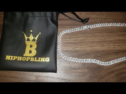 Hip hop bling 6mm cuban link silver review