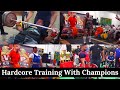 Hardcore Training With Champions