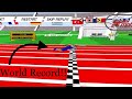 World Record On Speed Stars 9 55 Watch 2 Times It S Another Race Subscribe