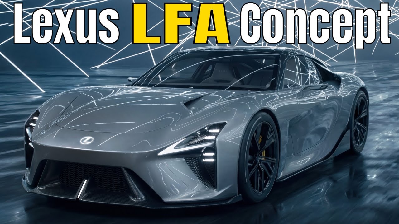 Toyota 震撼發表三款高性能車款 包含電動概念 Lexus LFA