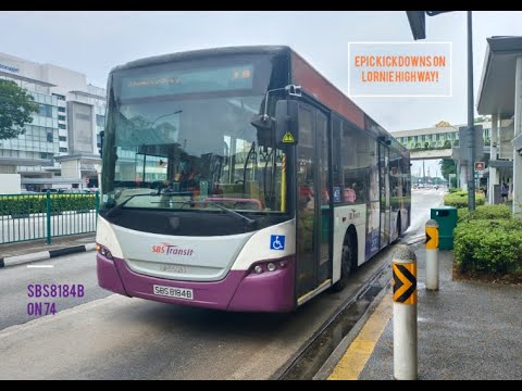 Epic Kickdowns on the Lornie Highway! | SBS8184B on Service 74