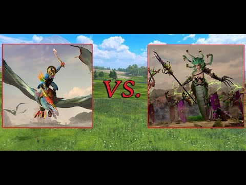 Tiktaq'to, Master Of The Skies, Faces A Giant Snake Lady That Shoots Lasers From Her Eyes