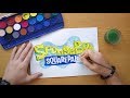 SpongeBob SquarePants Logo Painting