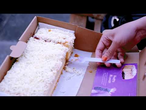 Cara Makan Cushy Cheese Cake ala Jogja Cushy Cheese