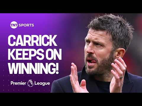 Michael Carrick reflects after making it 4 wins out of 4 as Manchester United manager 🔴