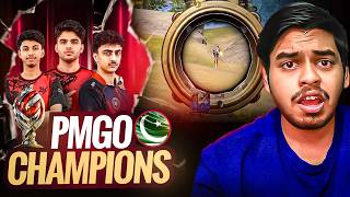 WORLD's RANK 1 PMGO CHAMPIONS PAKISTAN 4T FALAK BEST Moments in PUBG Mobile