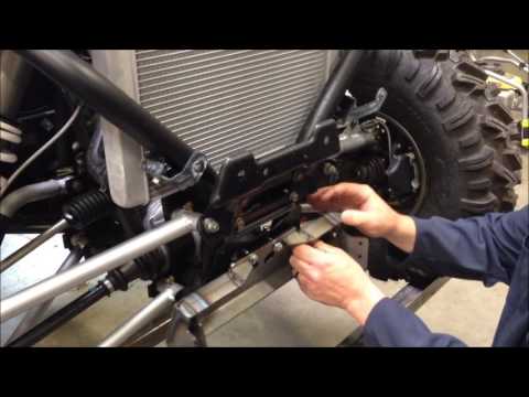 How to Install a Warn Plow Mount on a Polaris RZR 1000
