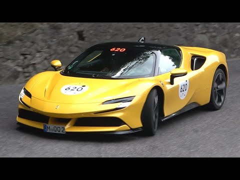 1000 Miglia 2021 | Ferrari Tribute - SF90 Stradale, Monza SP2, 812 Superfast, 488 Pista, F8 Tributo!
