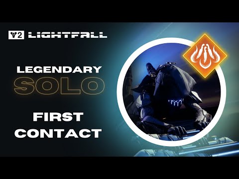 Destiny 2 Lightfall Campaign - Solo Legendary Mission 1 "First Contact" - Solar Hunter