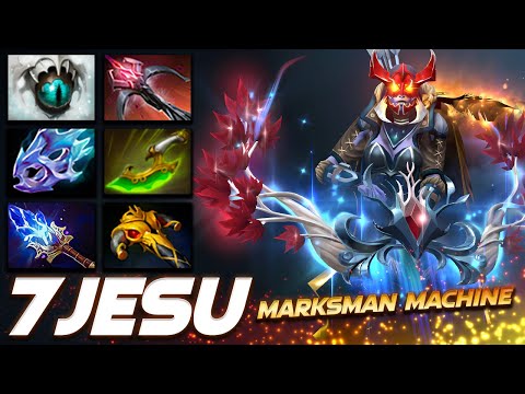 7jesu Drow Ranger Marksman Machine - Dota 2 Pro Gameplay [Watch & Learn]