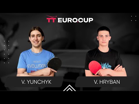 15:30 Valentyn Yunchyk - Vadym Hryban 10.11.2023 TT Euro.Cup Ukraine Star. TABLE 3