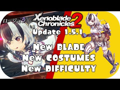 Xenoblade Chronicles 2 Update 1.5.1🔴Neue Klinge, Kostüme & Schwierigkeitsgrade! 2/2