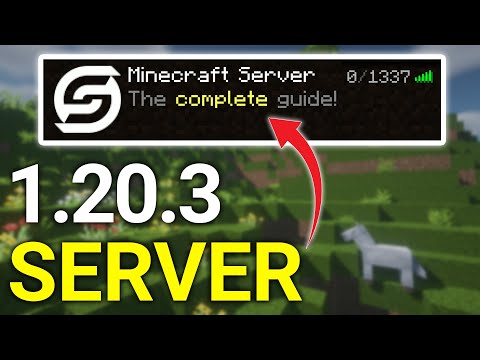 Insane Minecraft 1.20.3 Server Tutorial
