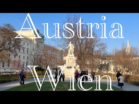 Áustria Viena / Áustria Viena vlog de turismo de 1 dia