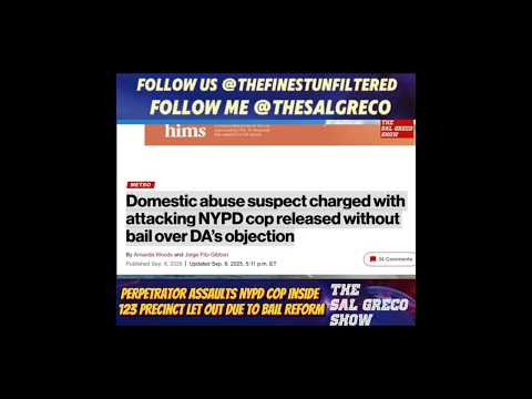 Täter greift NYPD-Polizisten im Revier 123 an, der aufgrund einer Kautionsreform freigelassen wurde