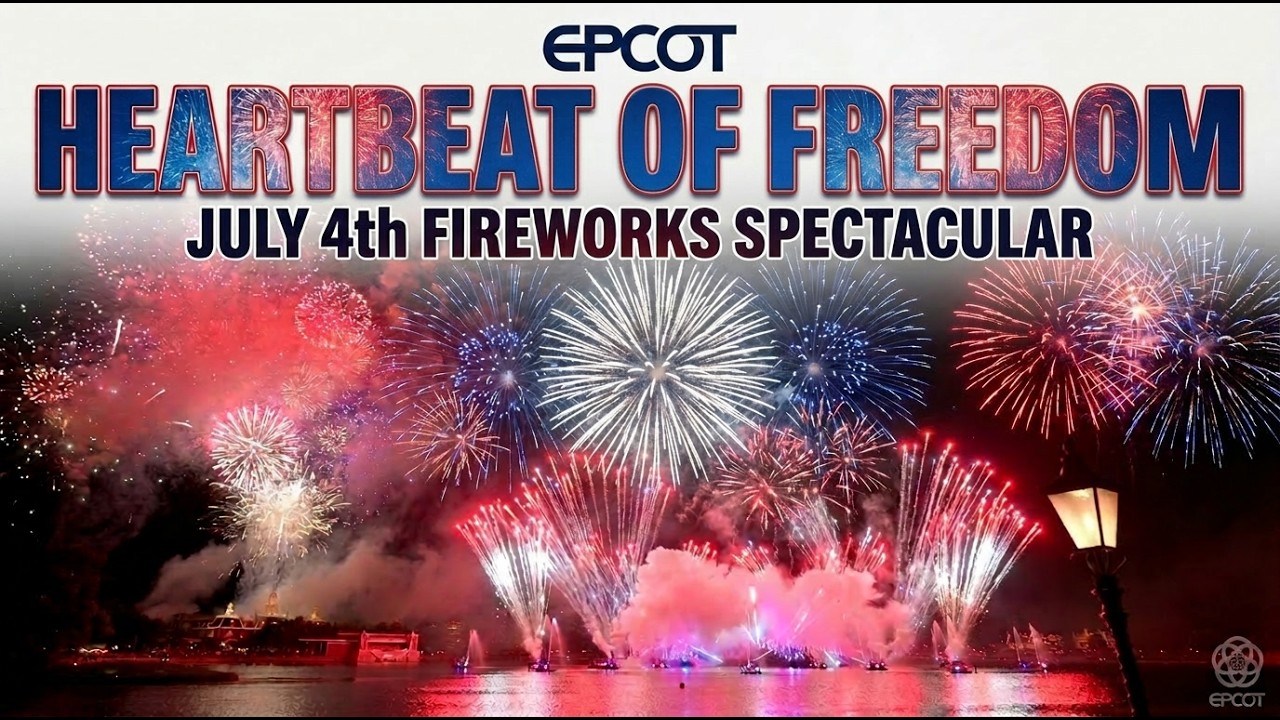EPCOT Fourth of July Fireworks 2026 – Heartbeat of Freedom Full Show