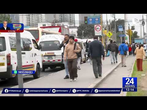 Paro de transportistas en Callao: así se desarrolla la protesta ante ola de extorsiones y sicariato