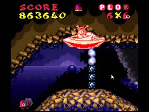 Let's Speedrun Plok! - Finale - In the cave of the fleamountain queen