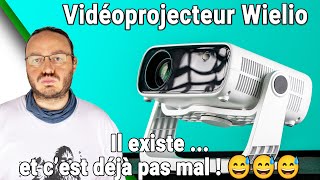 Projecteur Wielio AT-M269D - Test Avis Review Présentation d'un projecteur premier prix