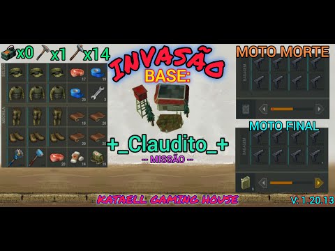 🔴 INVASÃO BASE +_Claudito_+ (MISSÃO) -  Last Day On Earth: Survivor - RAID +_Claudito_+ (MISSION) 🔴