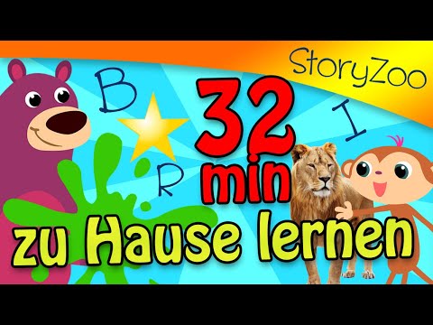 Wörter zu Hause lernen Kompilation📚 • 32 minuten • StoryZoo