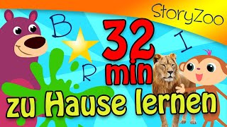 Wörter zu Hause lernen Kompilation📚 • 32 minuten • StoryZoo