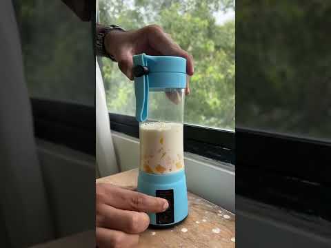 PORTABLE ELECTRIC JUICER BLENDER REVIEW | DOES IT WORK? ONLINE SHOPPING #shorts