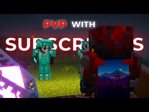 😱INSANE PVP with Subscribers LIVE! | Minecraft