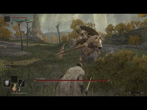 ELDEN RING Tree Sentinel immediately, base vagabond