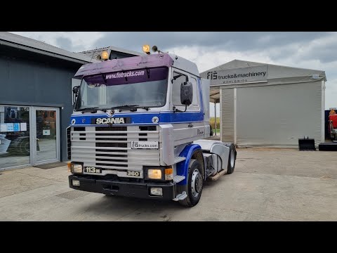 SCANIA 113 H 360 - 1989 - 4X2 - TRACTOR UNIT - MANUAL - INTERCOOLER - RETARDER