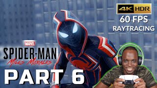 SPIDERMAN MILES MORALES PS5 Gameplay Walkthrough Part 6 - Full Game