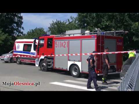 22.07.2016 Oleśnica - topielec przy targowisku