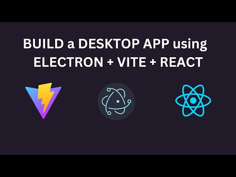 Build a  Desktop app using React, Electron and Vite (Electron-Vite) | Calculator Desktop app
