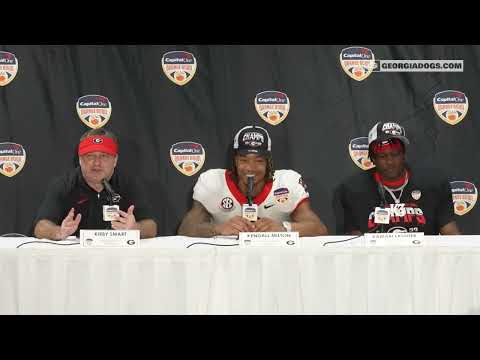 Georgia Football: Head Coach Kirby Smart Orange Bowl vs Florida State Postgame Press Conference