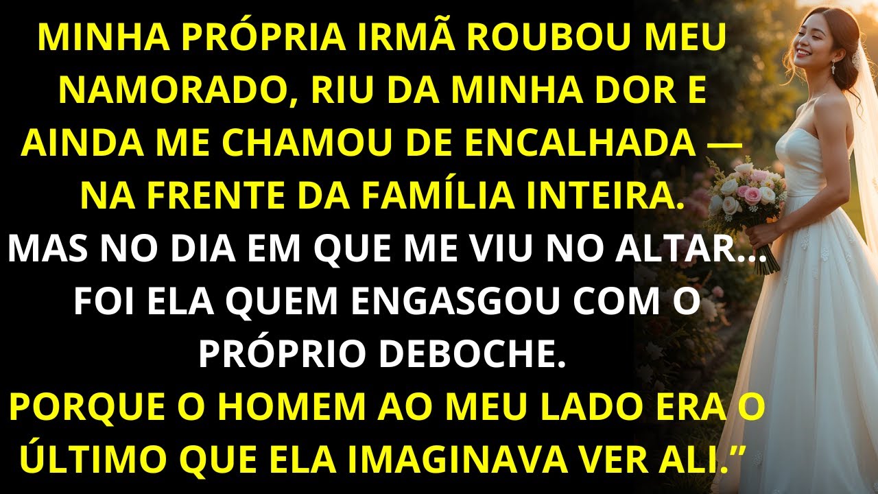 Minha irmã se casou com meu ex… e me chamou de encalhada. Até descobrir com quem eu estava no altar